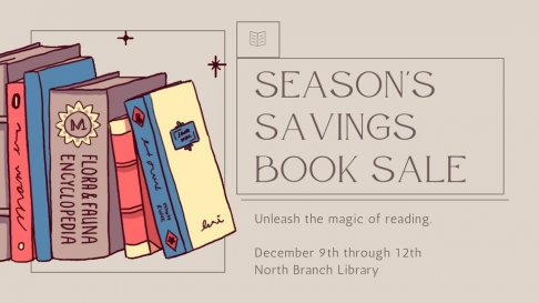 Peoria Public Library North Branch Season's Savings Book Sale