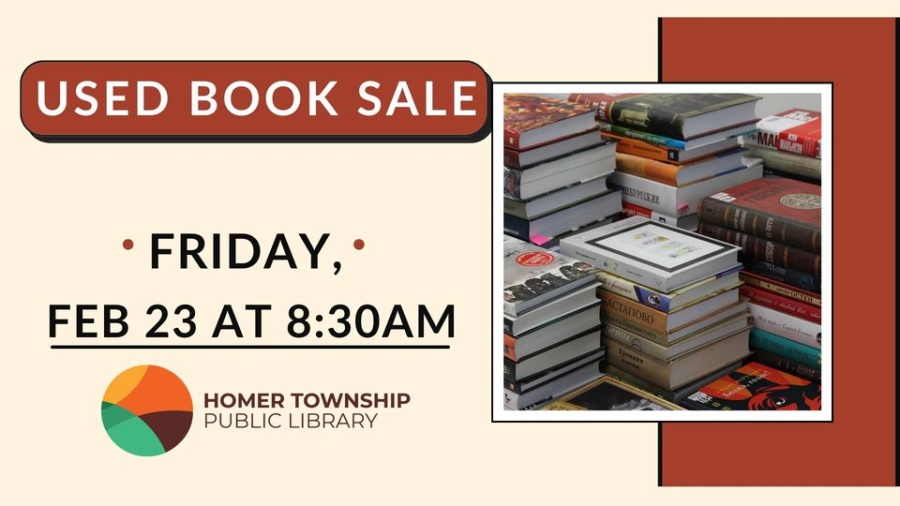 Homer Township Public Library Used Book Sale