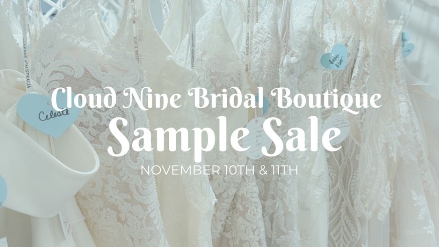 Cloud Nine Bridal Boutique Sample Sale