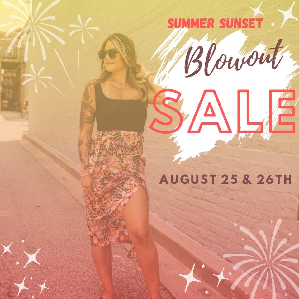 Gigi BOTTEGA Summer Sunset Blowout Sale