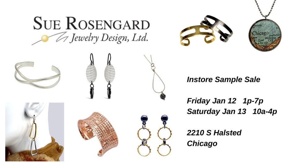 Sue Rosengard Jewelry In Studio Sample and Seconds Sale