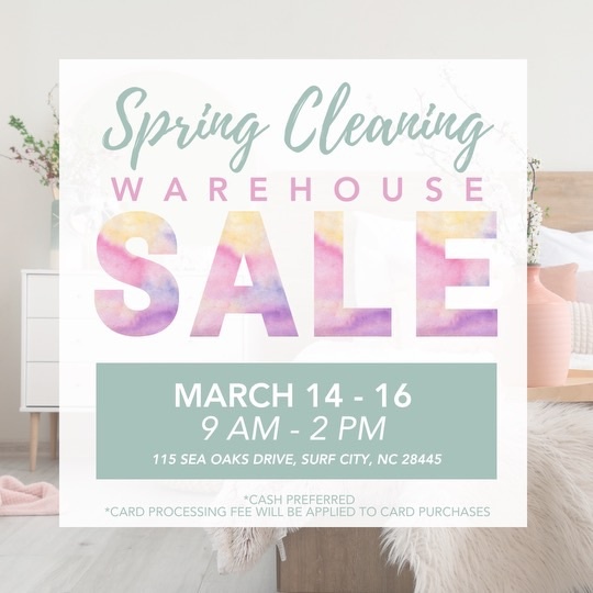 Linen and Leather Interiors Spring Cleaning Warehouse Sale