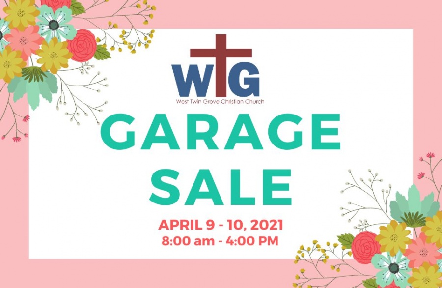 West Twin Grove Christian Church Garage Sale