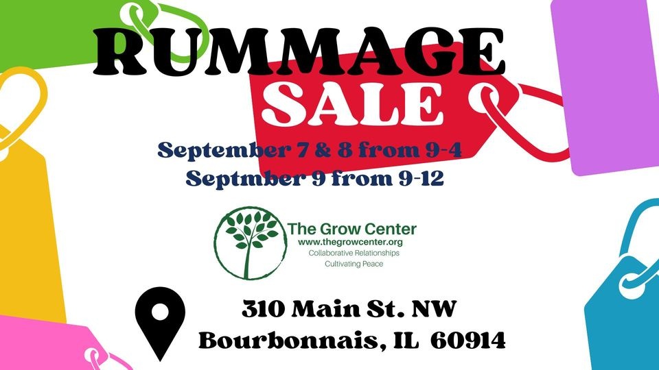 The Grow Center Rummage Sale