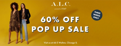 ALC Chicago Pop Up Sale