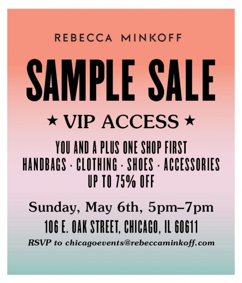 Rebecca Minkoff Sample Sale - VIP Access