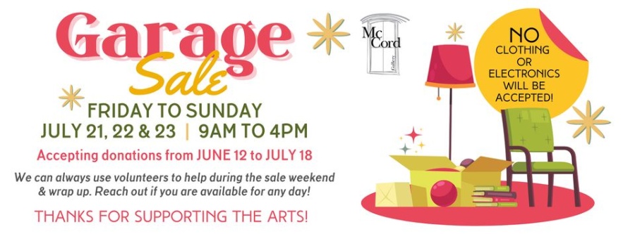 McCord Garage Sale