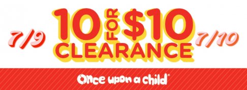 Once Upon A Child Clearance Sale  - Crest Hill, IL