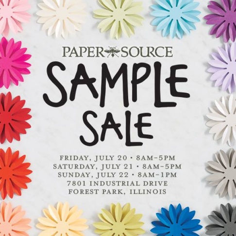 Paper Source Sample Sale