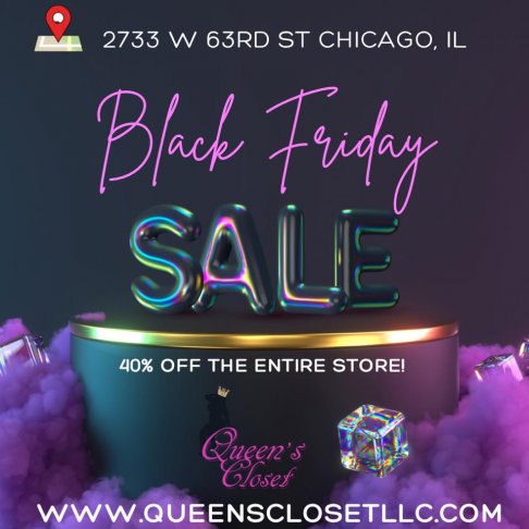 Queens Closet Plus Boutique BLACK FRIDAY MEGA SALE