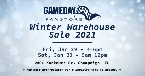 Gameday Spirit Winter Warehouse Sale