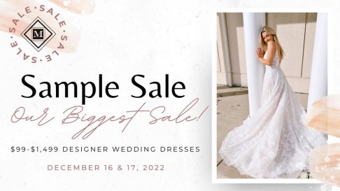 Michelle's Bridal and Tuxedo Sample Sale 