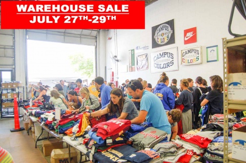 Campus Colors Annual Warehouse Sale