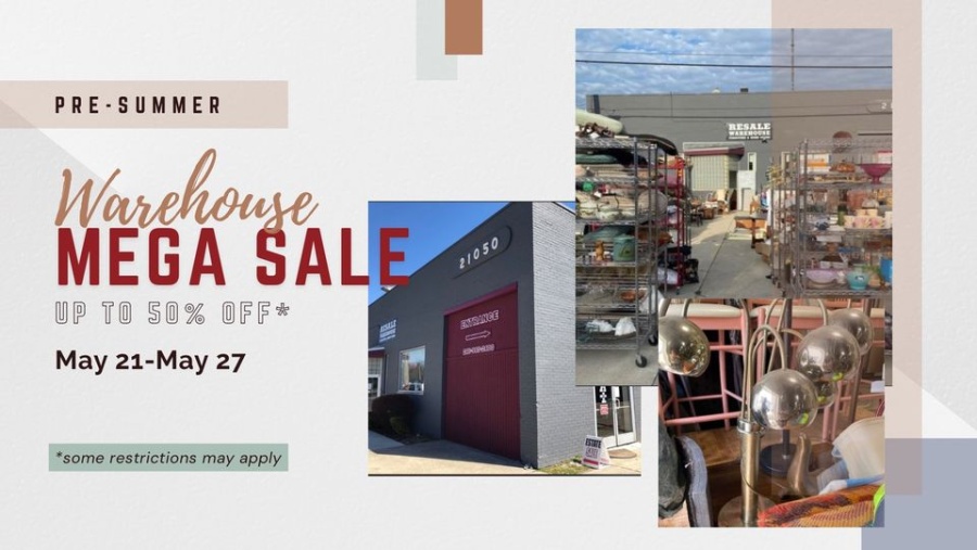 Everything Home Upscale Resale Pre-Summer Warehouse Clearance Sale