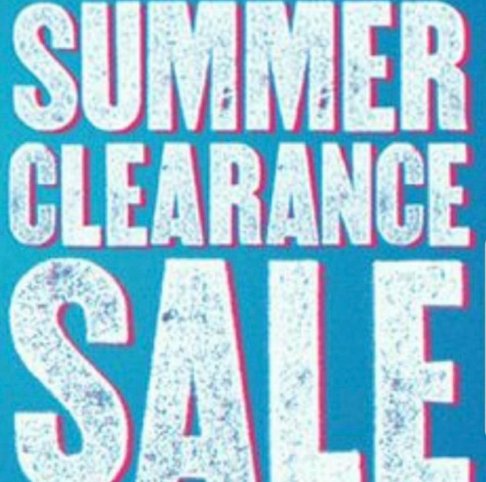 Rosemary's Bits and Bobs Outdoor Furniture Clearance Sale
