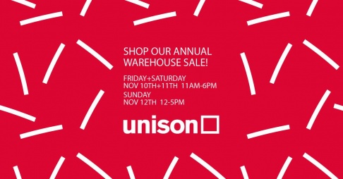 Unison Warehouse Sale 